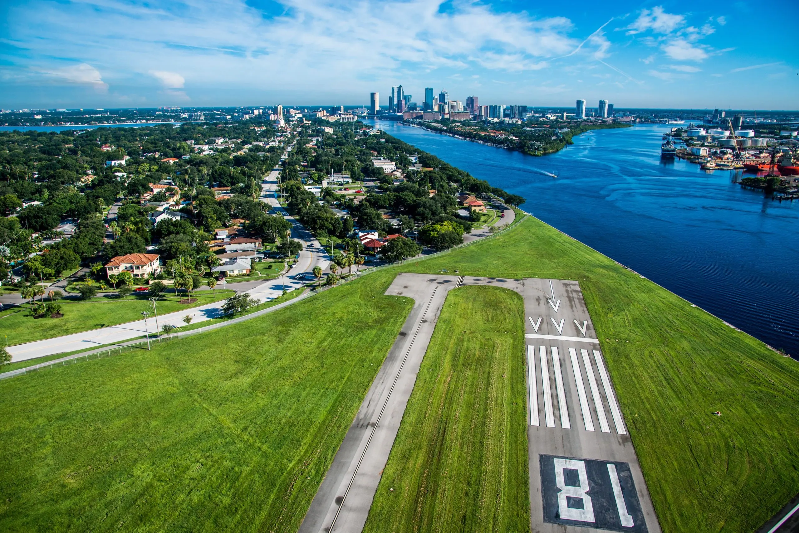 Tampa Skyline Helicopter Intro