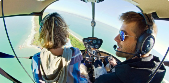 Sarasota Beach &amp; Wildlife Helicopter Tour
